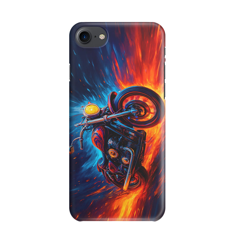 Ride Through Fire and Ice iPhone SE 3rd Gen 2022 Case