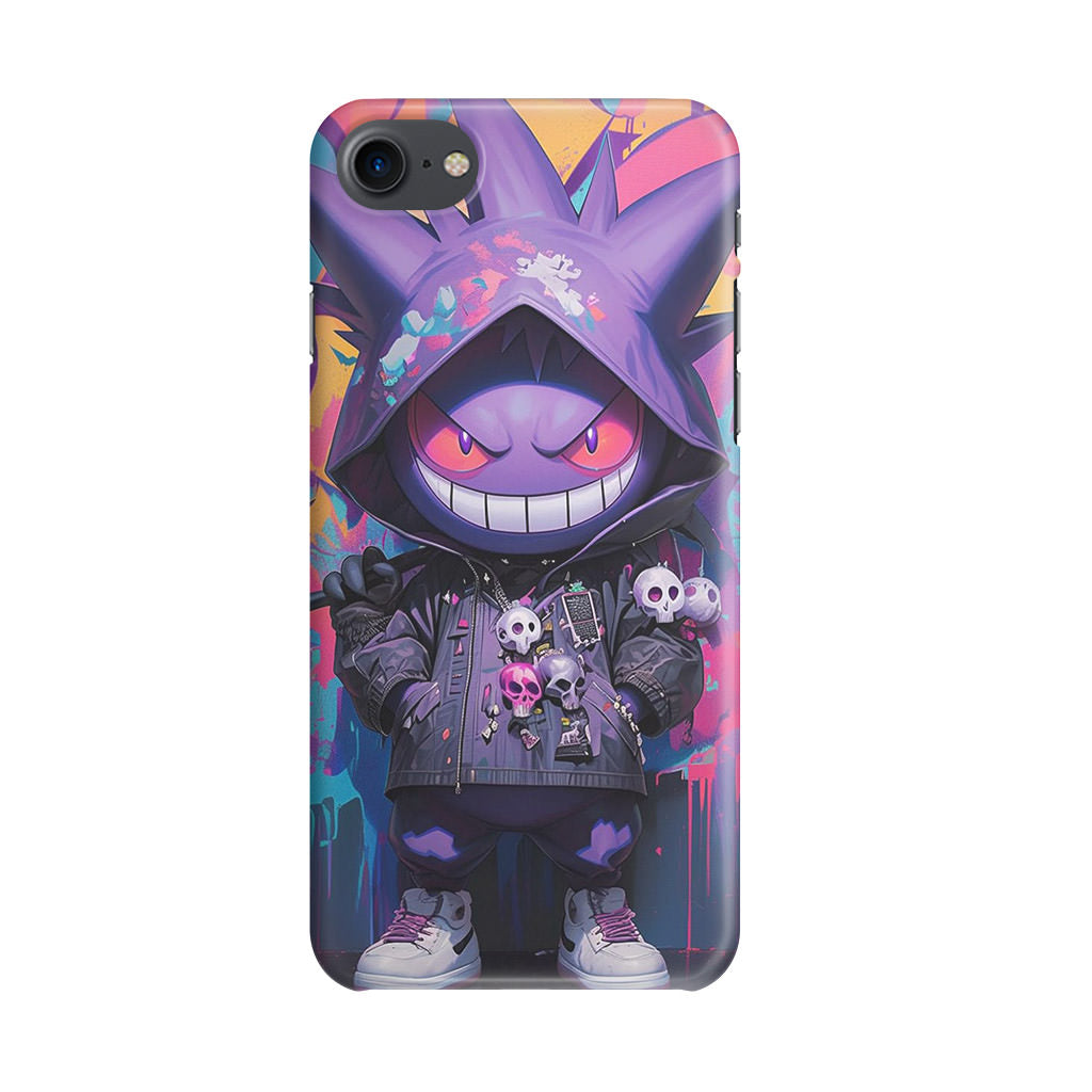 Shadow Drip Gengar Goes Street iPhone SE 3rd Gen 2022 Case