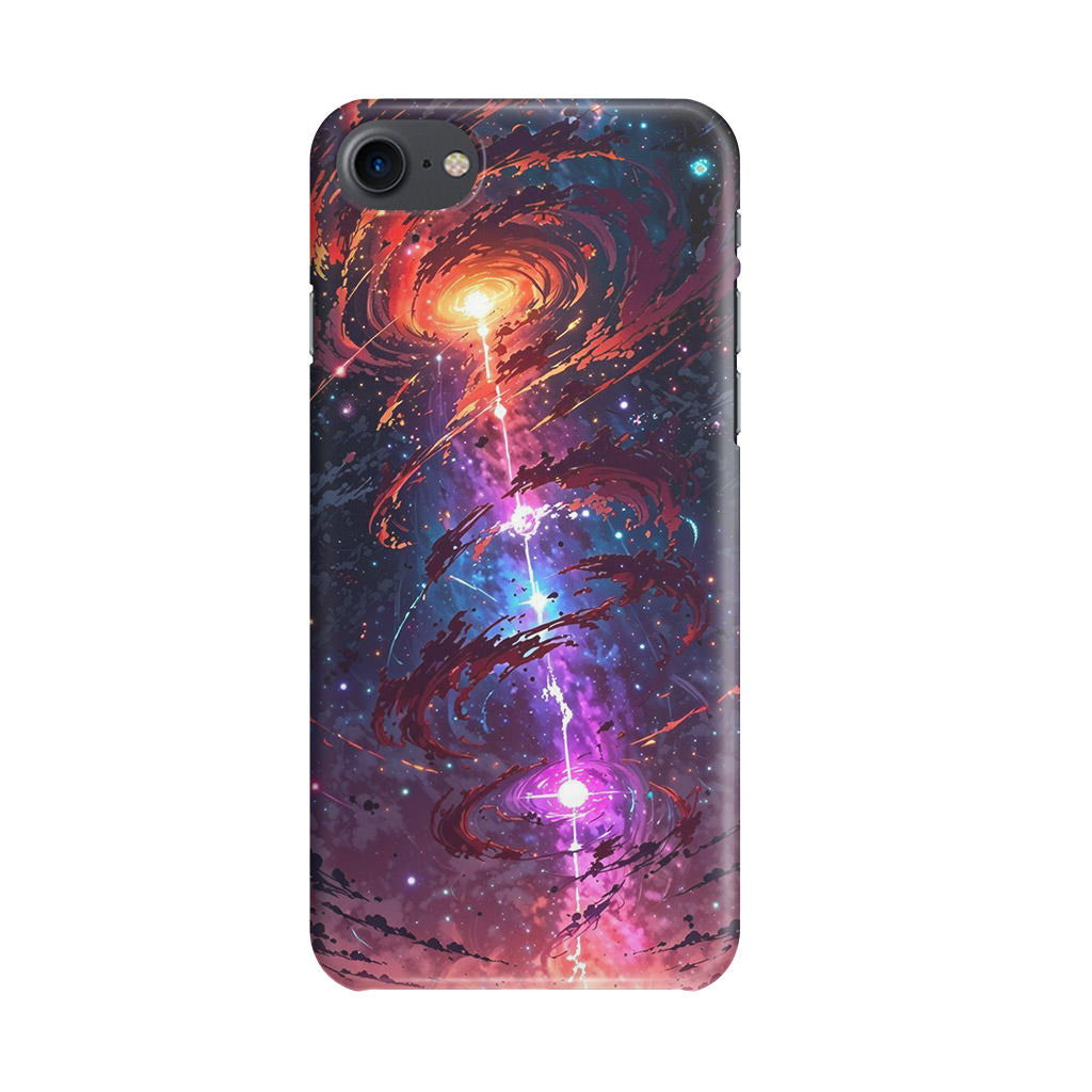 Stargazer at the Axis of Creation iPhone SE 3rd Gen 2022 Case