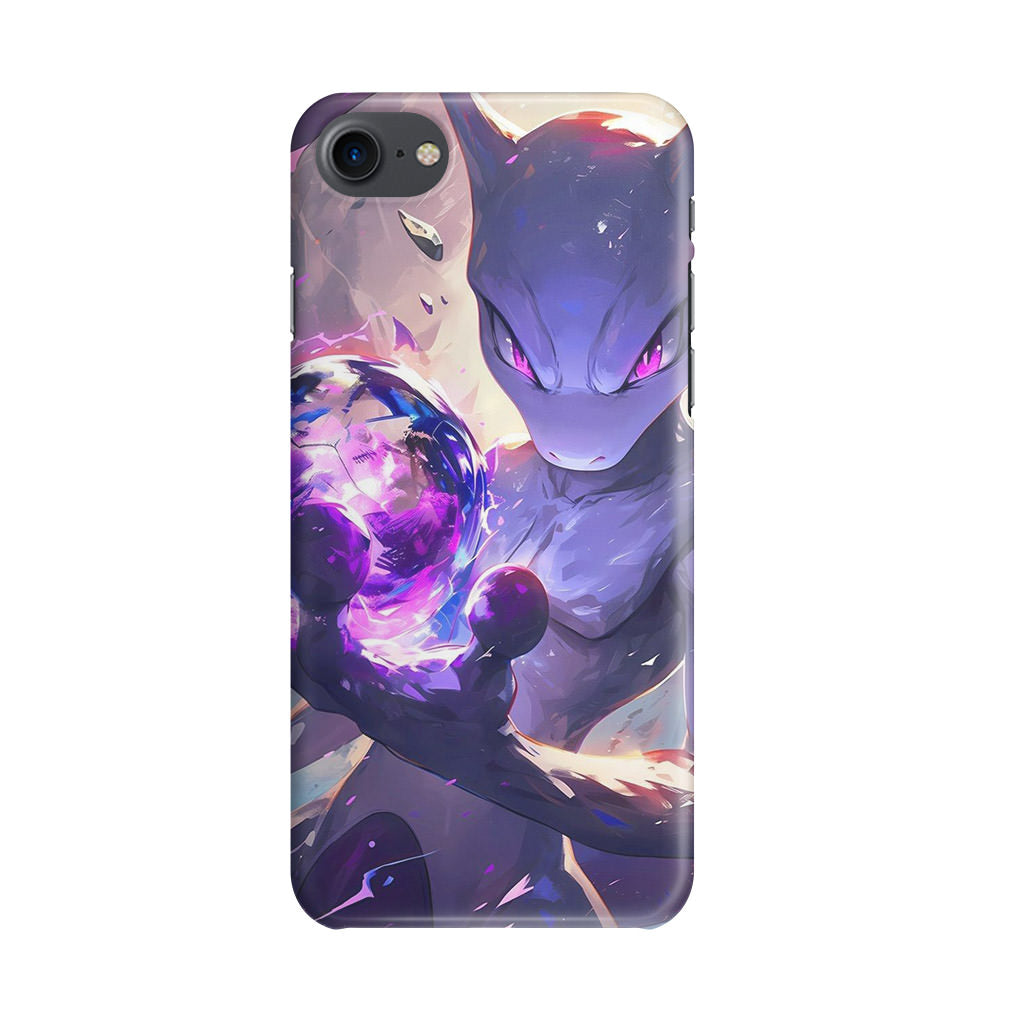 Unexpected Mewtwo iPhone SE 3rd Gen 2022 Case