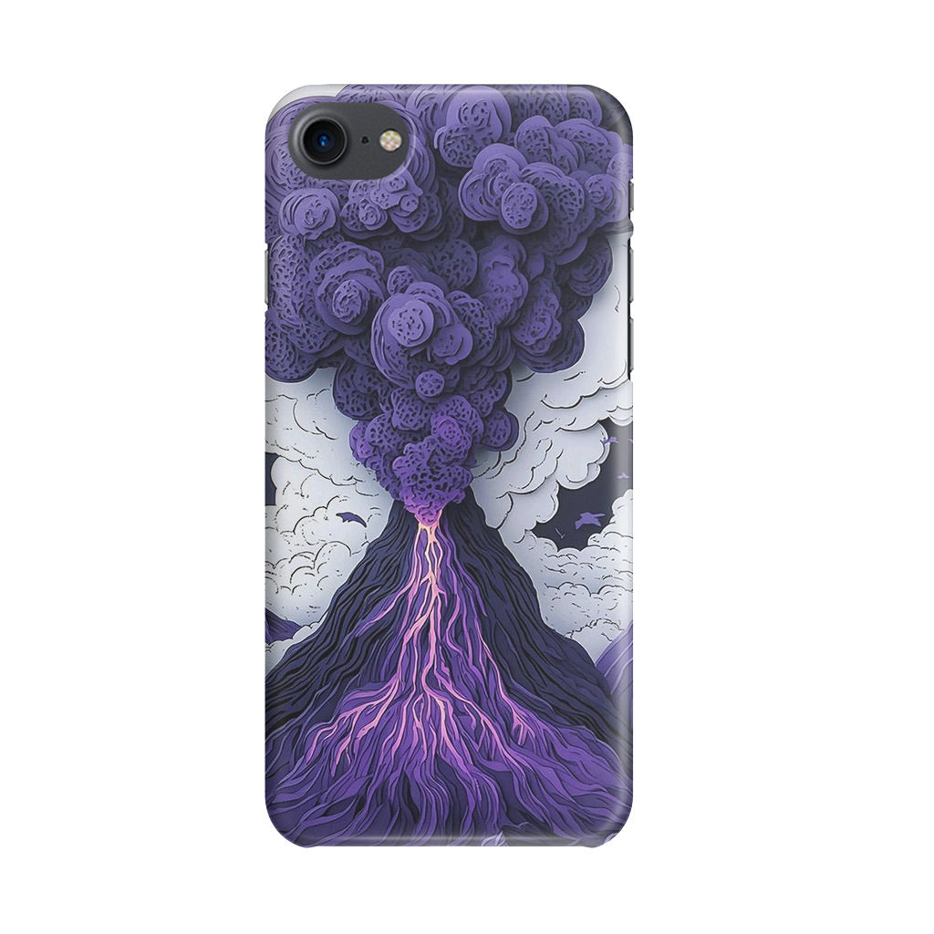Violet Fury The Awakening Volcano iPhone SE 3rd Gen 2022 Case