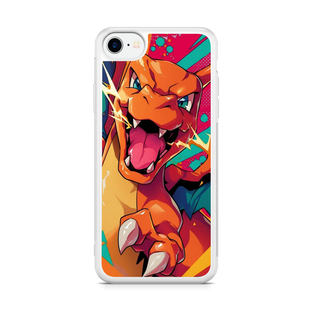 Blazing Fury Charizard iPhone SE 3rd Gen 2022 Case