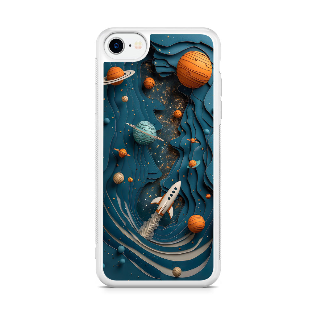 Cardboard Cosmos iPhone SE 3rd Gen 2022 Case