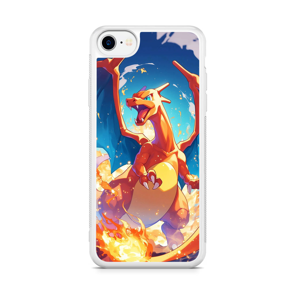 Charizard Crimson Storm iPhone SE 3rd Gen 2022 Case