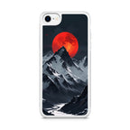 Crimson Eclipse The Mountain iPhone SE 3rd Gen 2022 Case