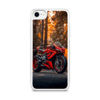 Crimson Velocity in Autumn Flame iPhone SE 3rd Gen 2022 Case