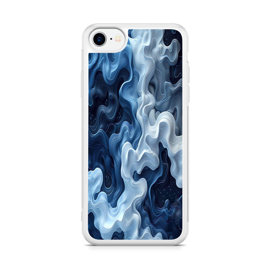 Frozen Waves iPhone SE 3rd Gen 2022 Case