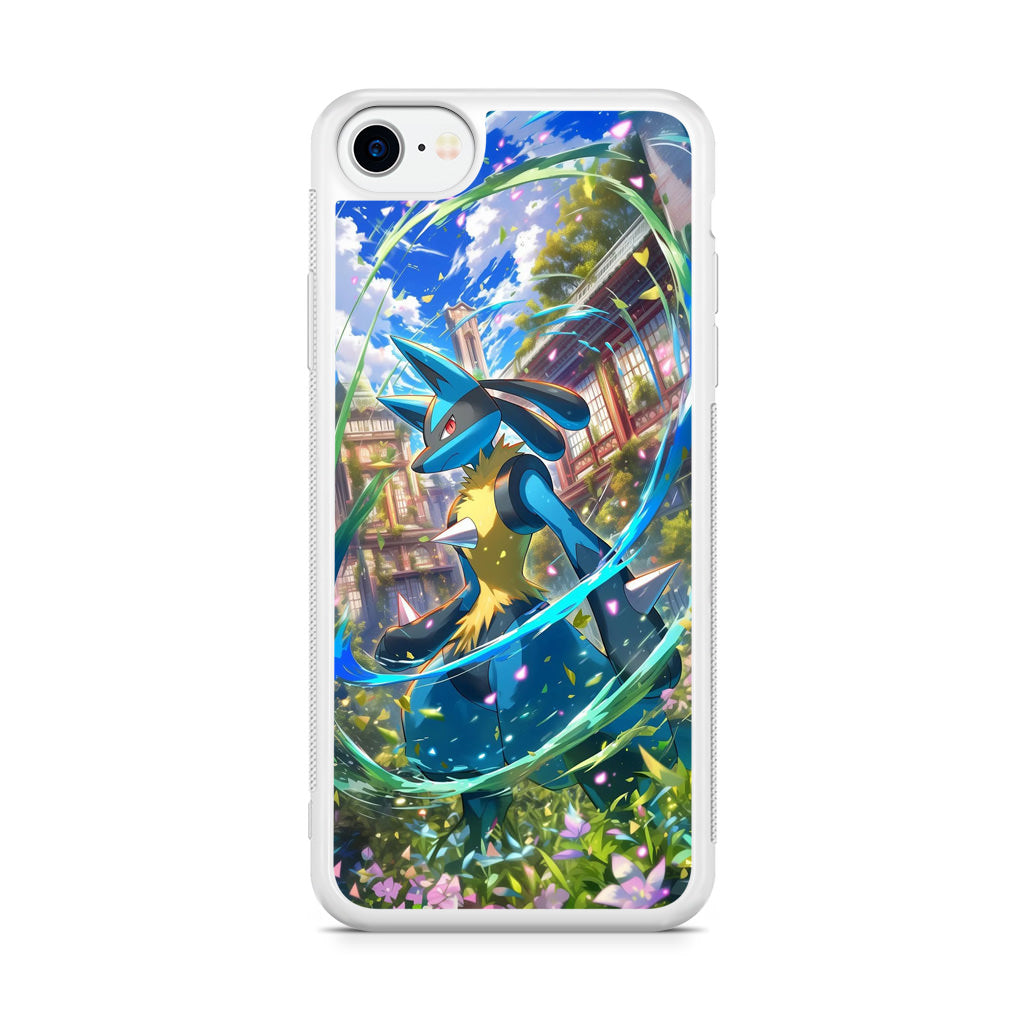 Lucario Precognitive Aura iPhone SE 3rd Gen 2022 Case