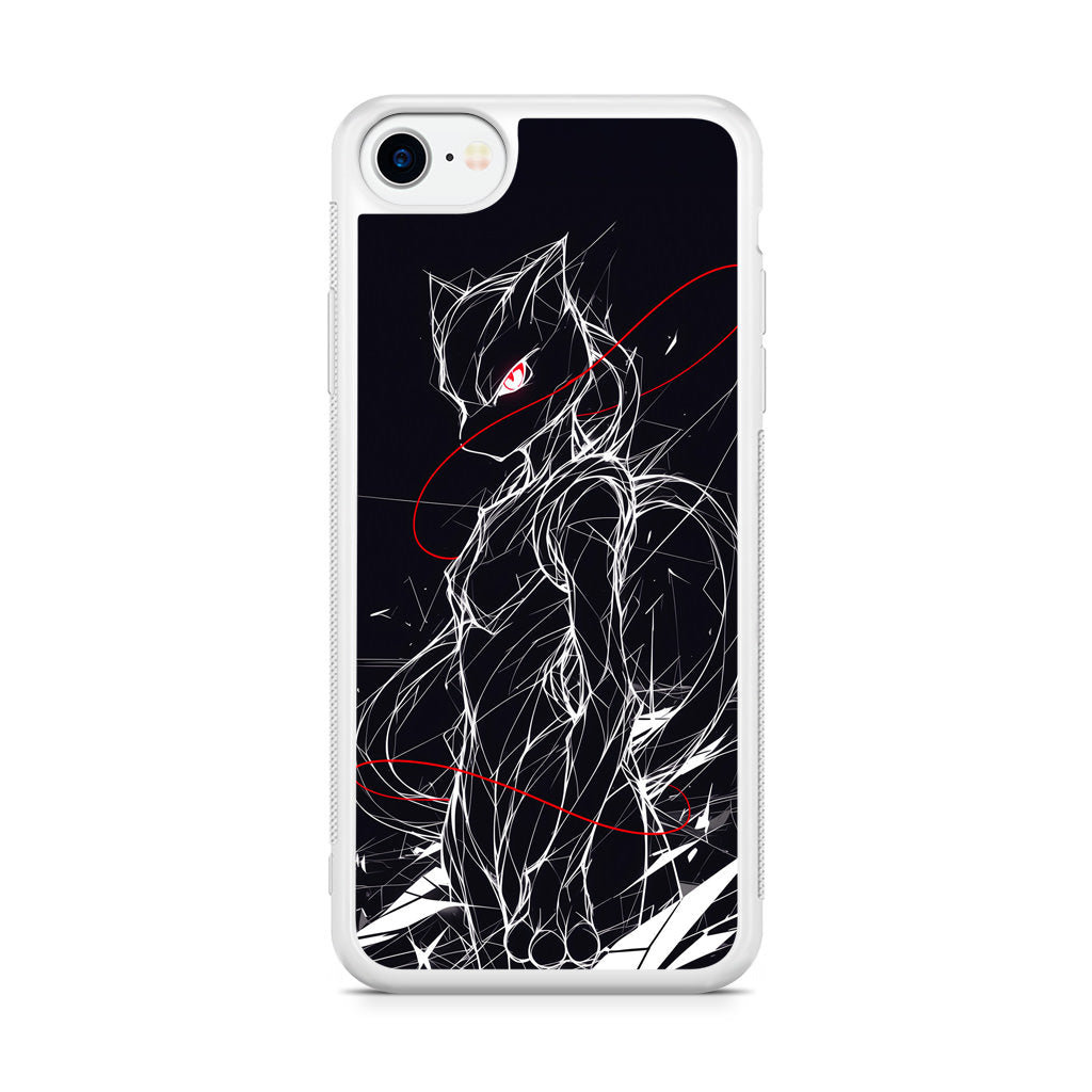 Mewtwo Silent Anomaly iPhone SE 3rd Gen 2022 Case