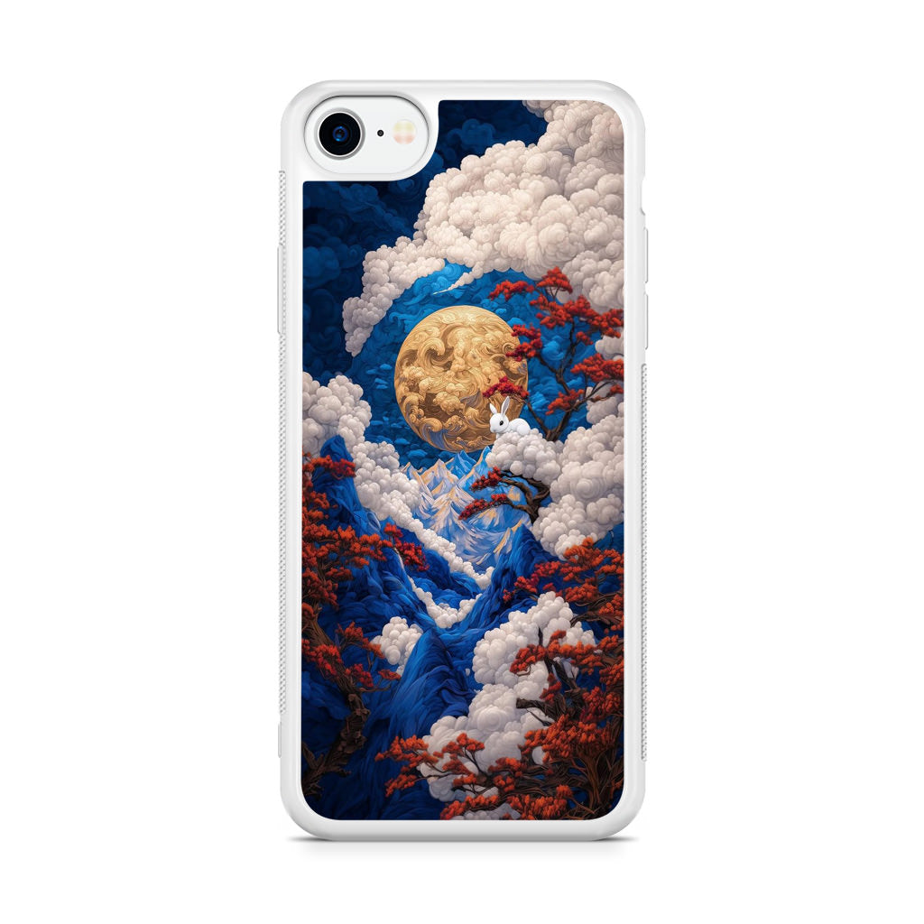 Moonlight Whispers Celestial Peaks iPhone SE 3rd Gen 2022 Case