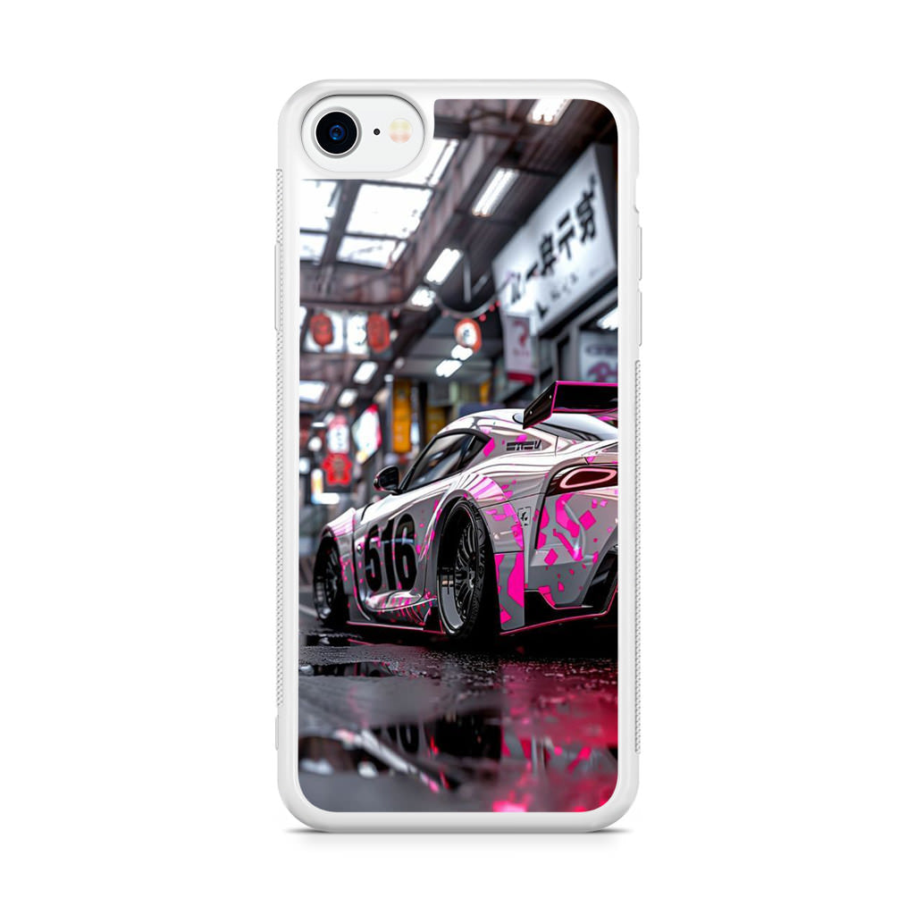 Neon Apex Drift Dreams iPhone SE 3rd Gen 2022 Case