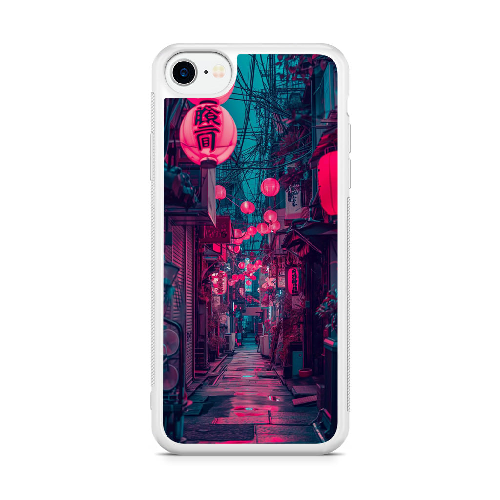 Neon Veins of the Night Market iPhone SE 3rd Gen 2022 Case