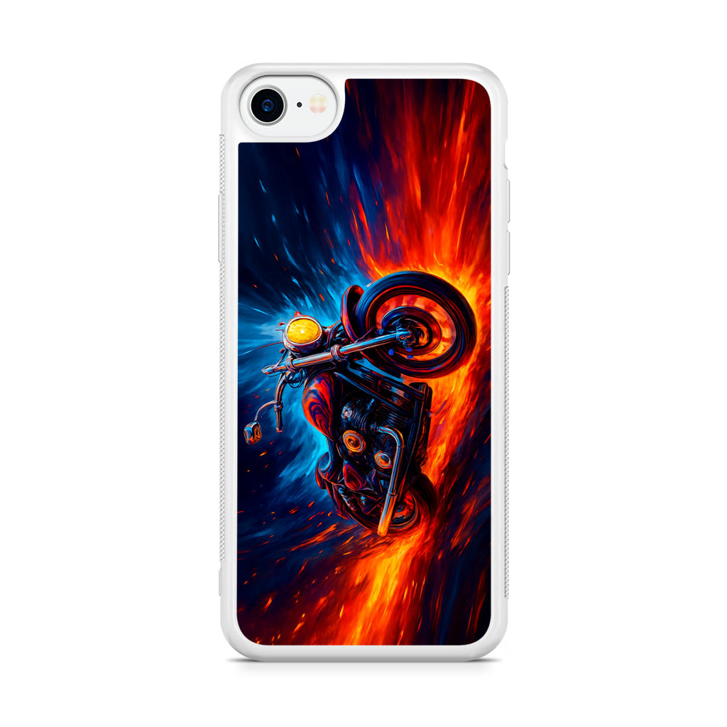 Ride Through Fire and Ice iPhone SE 3rd Gen 2022 Case