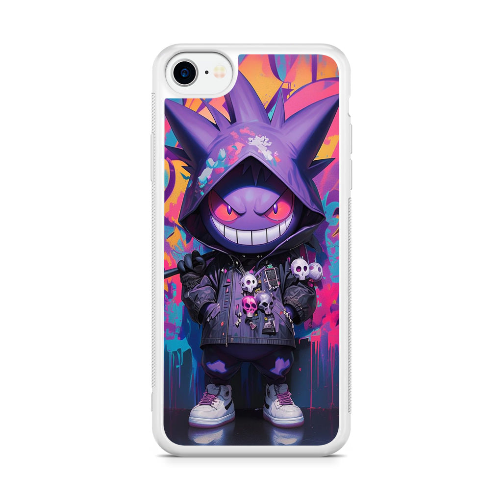 Shadow Drip Gengar Goes Street iPhone SE 3rd Gen 2022 Case