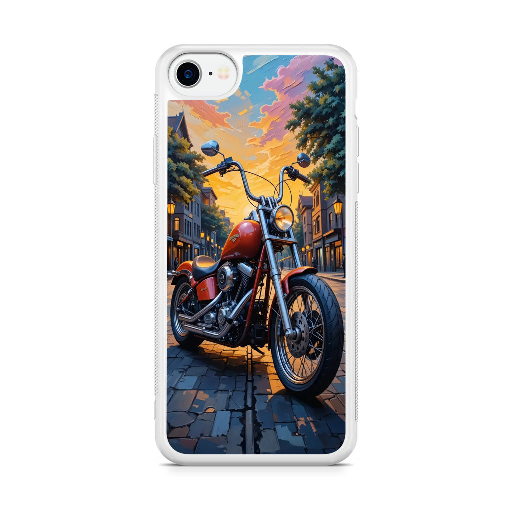 Sunset Thunder Ride Into the Glow iPhone SE 3rd Gen 2022 Case