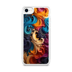 The Dance of Abstract Waves iPhone SE 3rd Gen 2022 Case