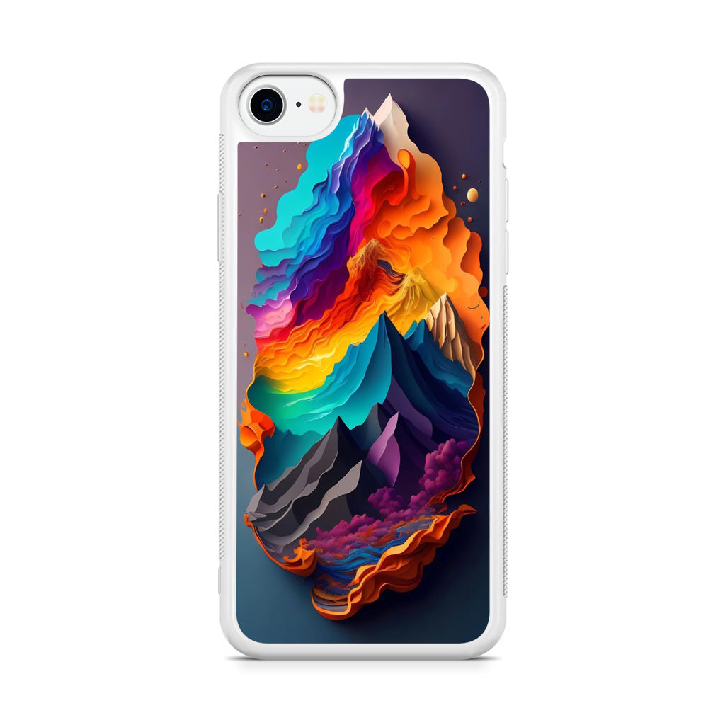 The Spectrum of Peaks iPhone SE 3rd Gen 2022 Case