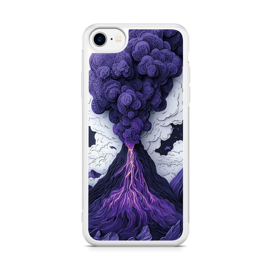 Violet Fury The Awakening Volcano iPhone SE 3rd Gen 2022 Case