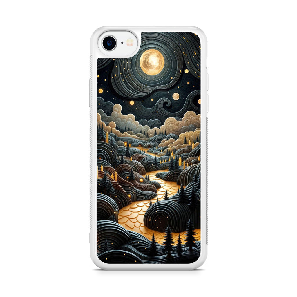 Whispers of the Lunar Valley iPhone SE 3rd Gen 2022 Case