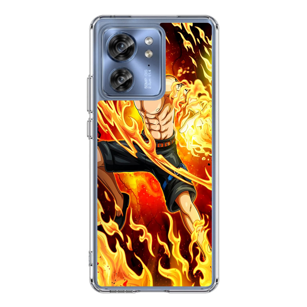 Ace Fire Fist Motorola Edge 2023 Case