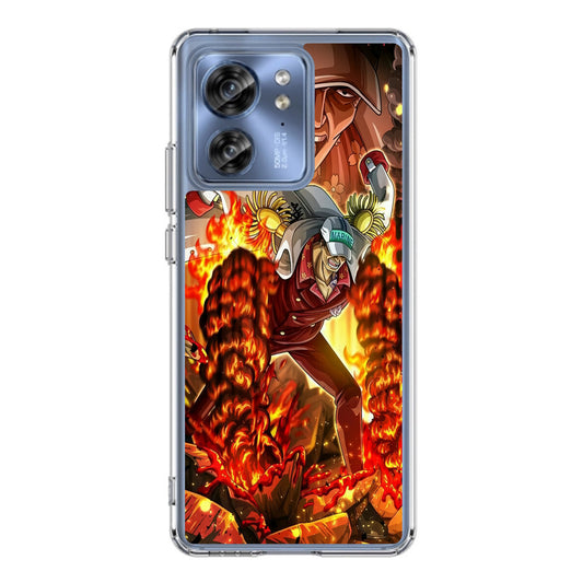 Akainu Exploding Volcano Motorola Edge 2023 Case