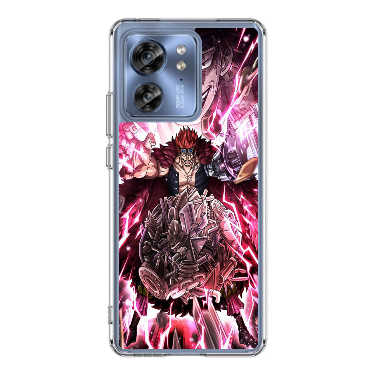 Eustass Kid Metal Power Motorola Edge 2023 Case