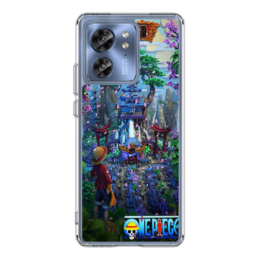 Flower Capital of Wano One Piece Motorola Edge 2023 Case