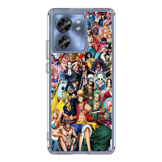 One Piece Characters In New World Motorola Edge 2023 Case