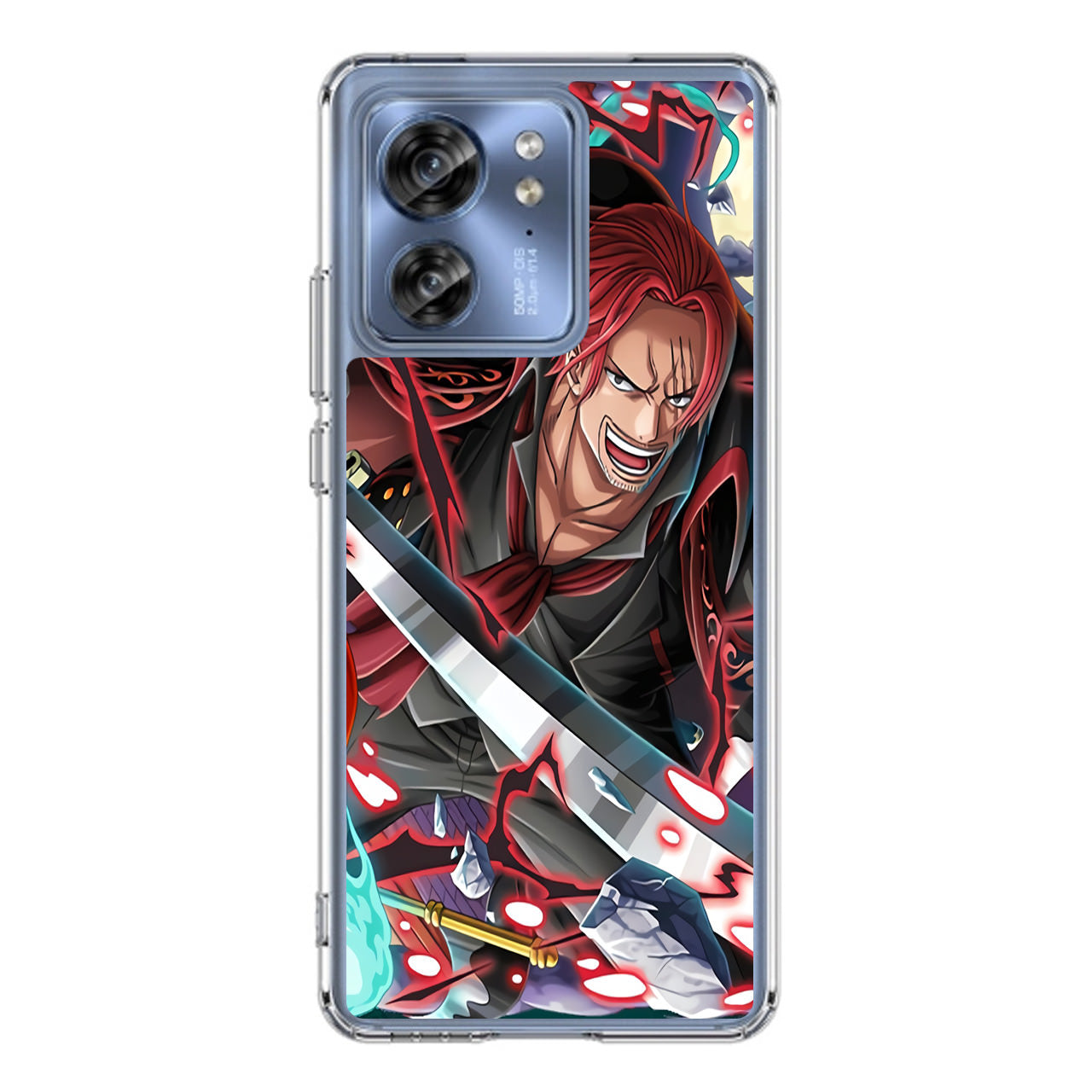 Red Hair Shanks Motorola Edge 2023 Case