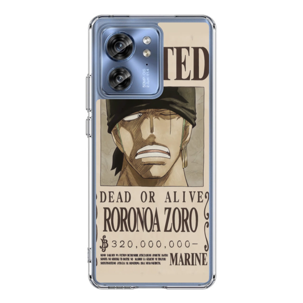 Roronoa Zoro Bounty Motorola Edge 2023 Case