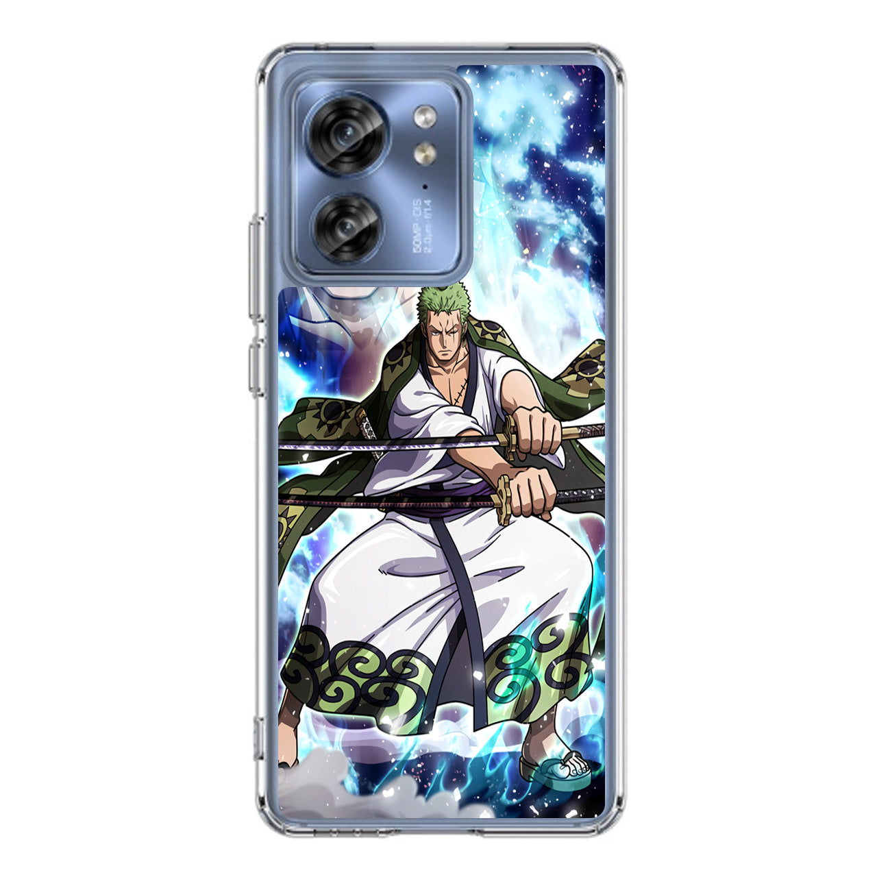 Zoro Two-Sword Style Arc Wano Motorola Edge 2023 Case