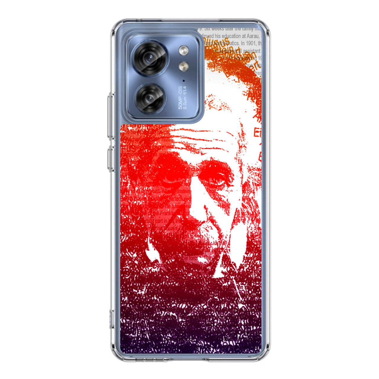 Albert Einstein Art Motorola Edge 2023 Case