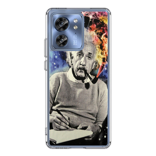 Albert Einstein Smoking Motorola Edge 2023 Case