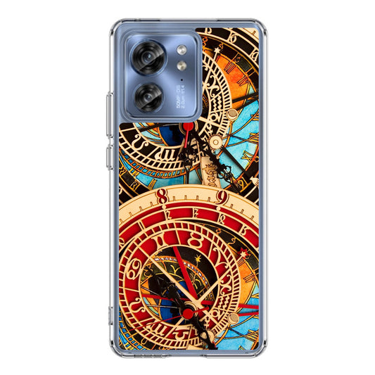 Astronomical Clock Motorola Edge 2023 Case