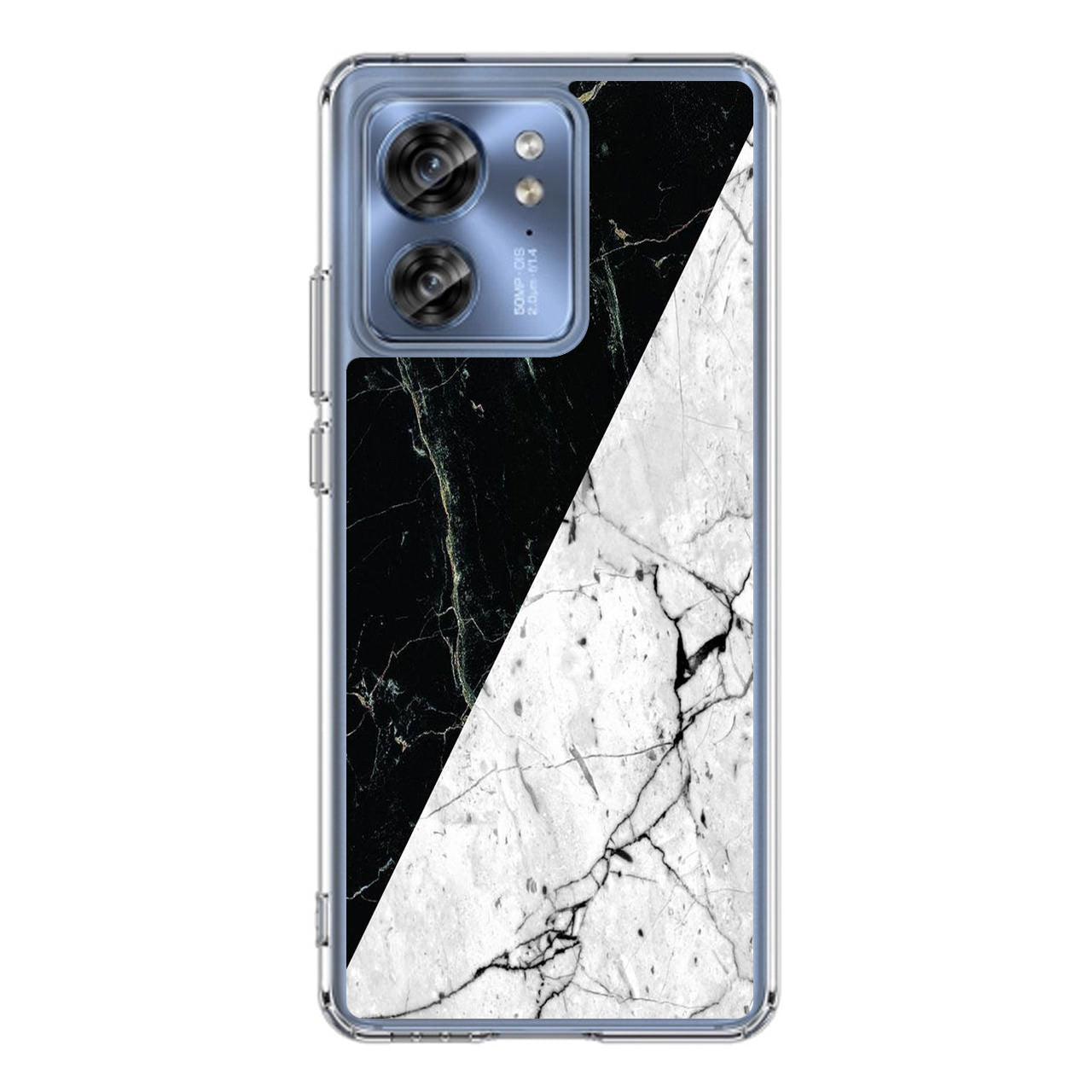 B&W Marble Motorola Edge 2023 Case