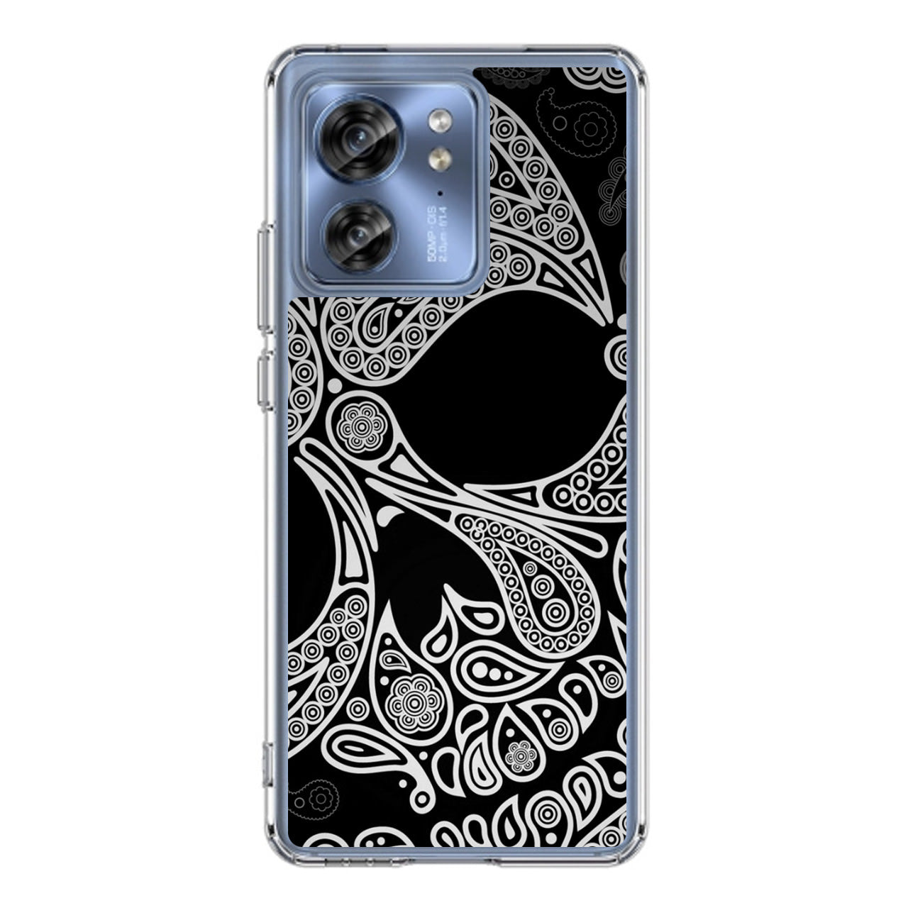 Black Skull Motorola Edge 2023 Case