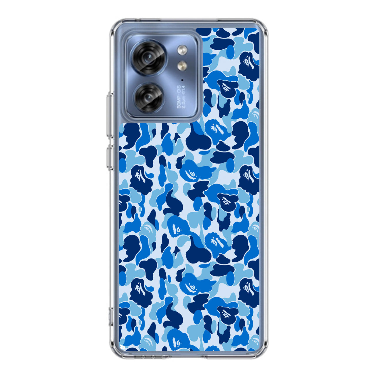 Blue Camo Motorola Edge 2023 Case