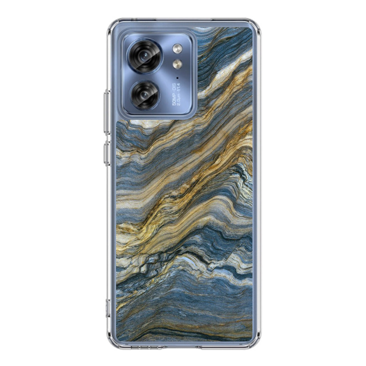 Blue Wave Marble Motorola Edge 2023 Case