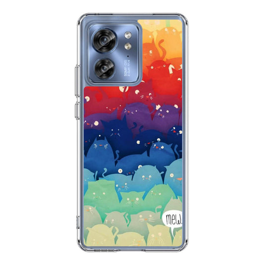 Cats Everywhere Motorola Edge 2023 Case