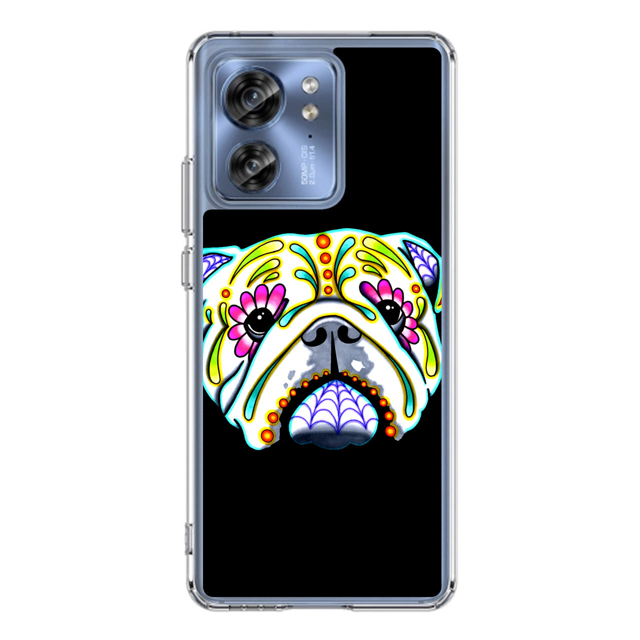 Colorful Bulldog Art Motorola Edge 2023 Case