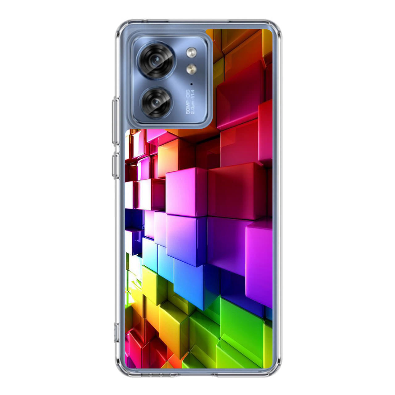 Colorful Cubes Motorola Edge 2023 Case