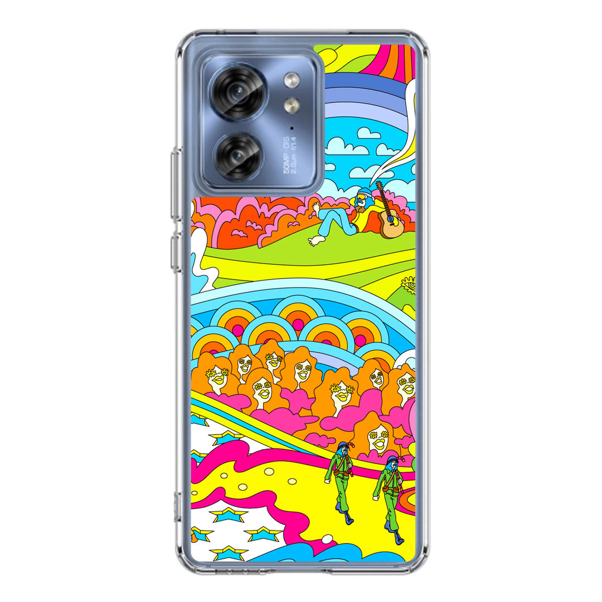 Colorful Doodle Motorola Edge 2023 Case