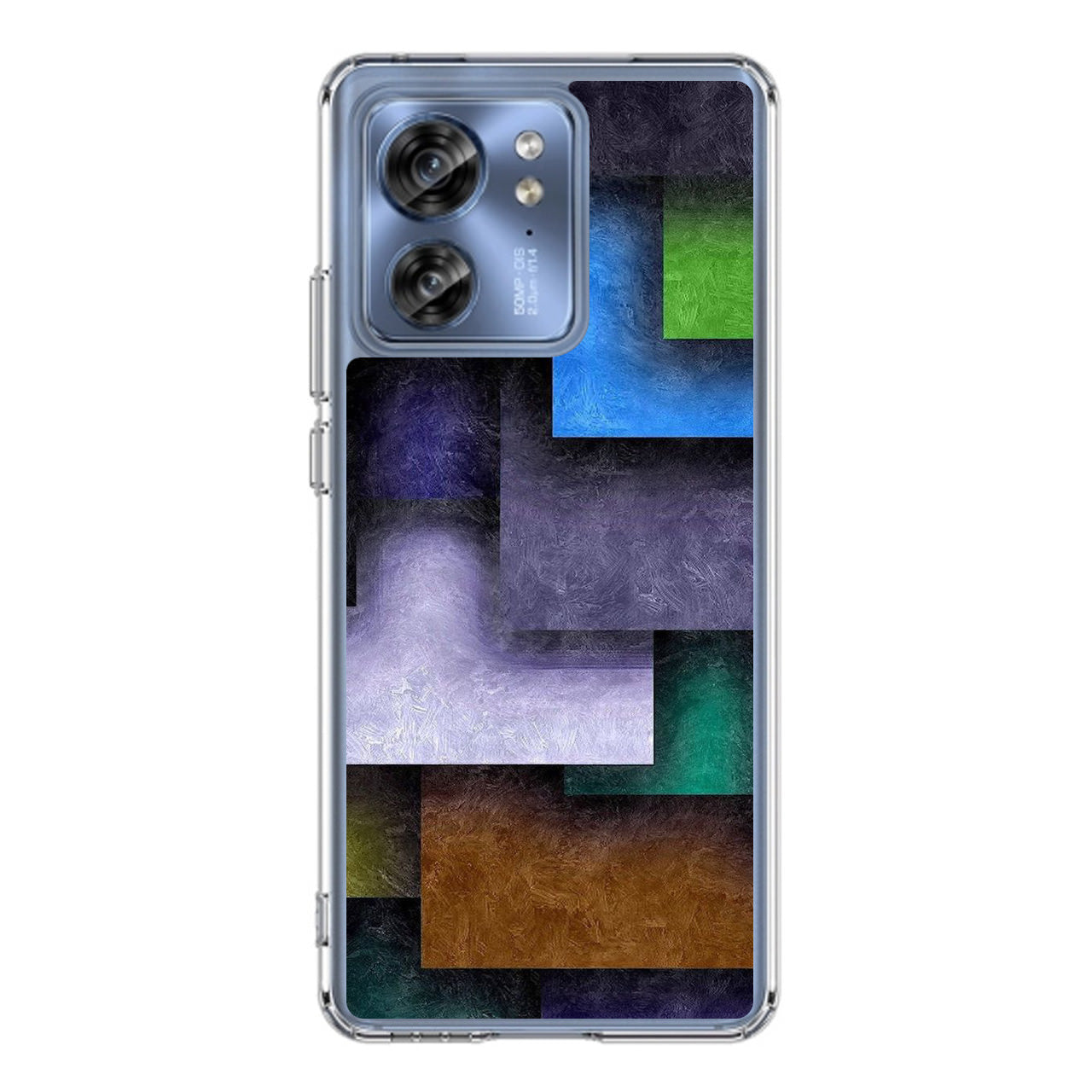 Colorful Rectangel Art Motorola Edge 2023 Case