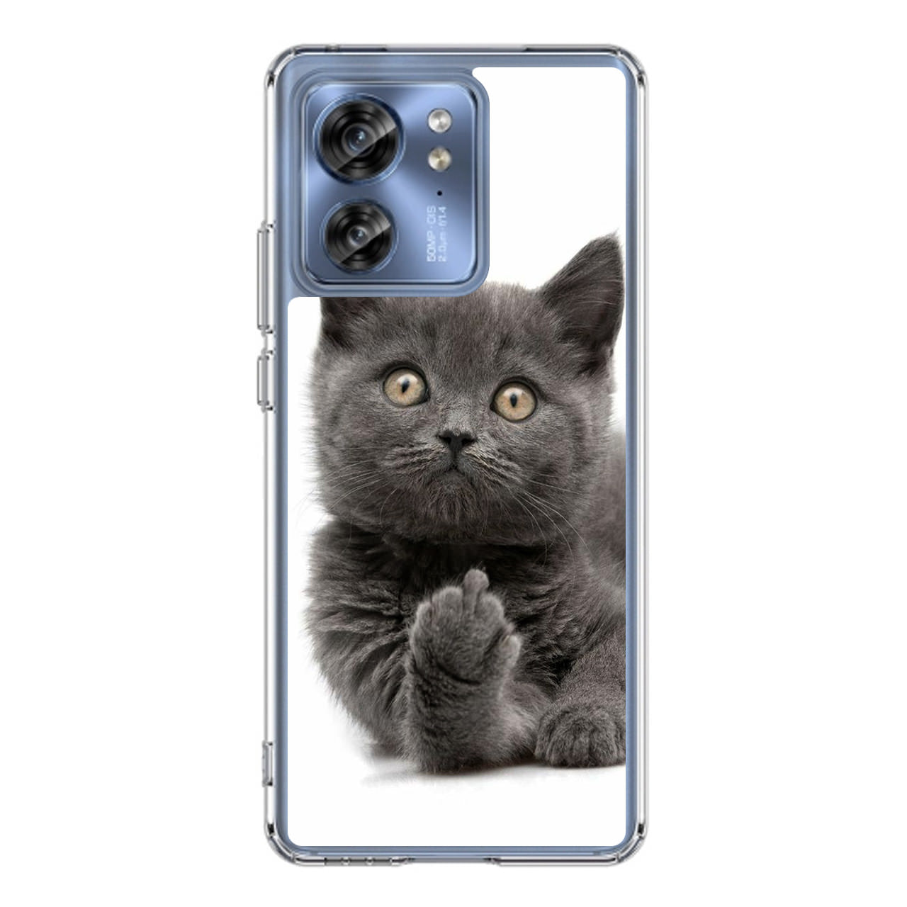 Finger British Shorthair Cat Motorola Edge 2023 Case