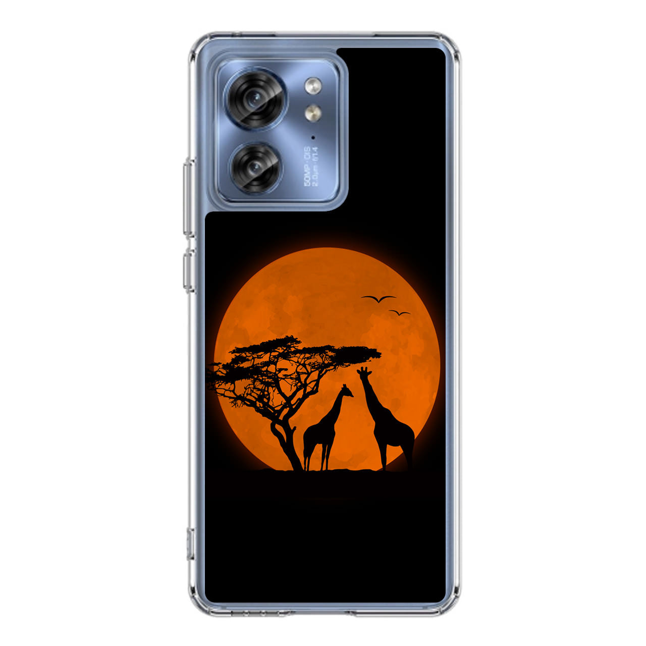 Giraffes Silhouette Motorola Edge 2023 Case