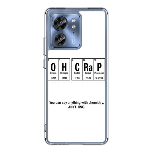 Humor Funny with Chemistry Motorola Edge 2023 Case