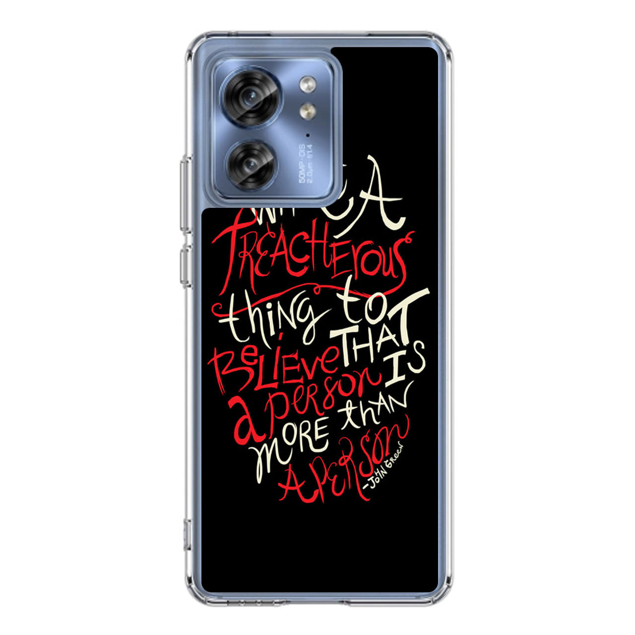 John Green Quotes More Than A Person Motorola Edge 2023 Case