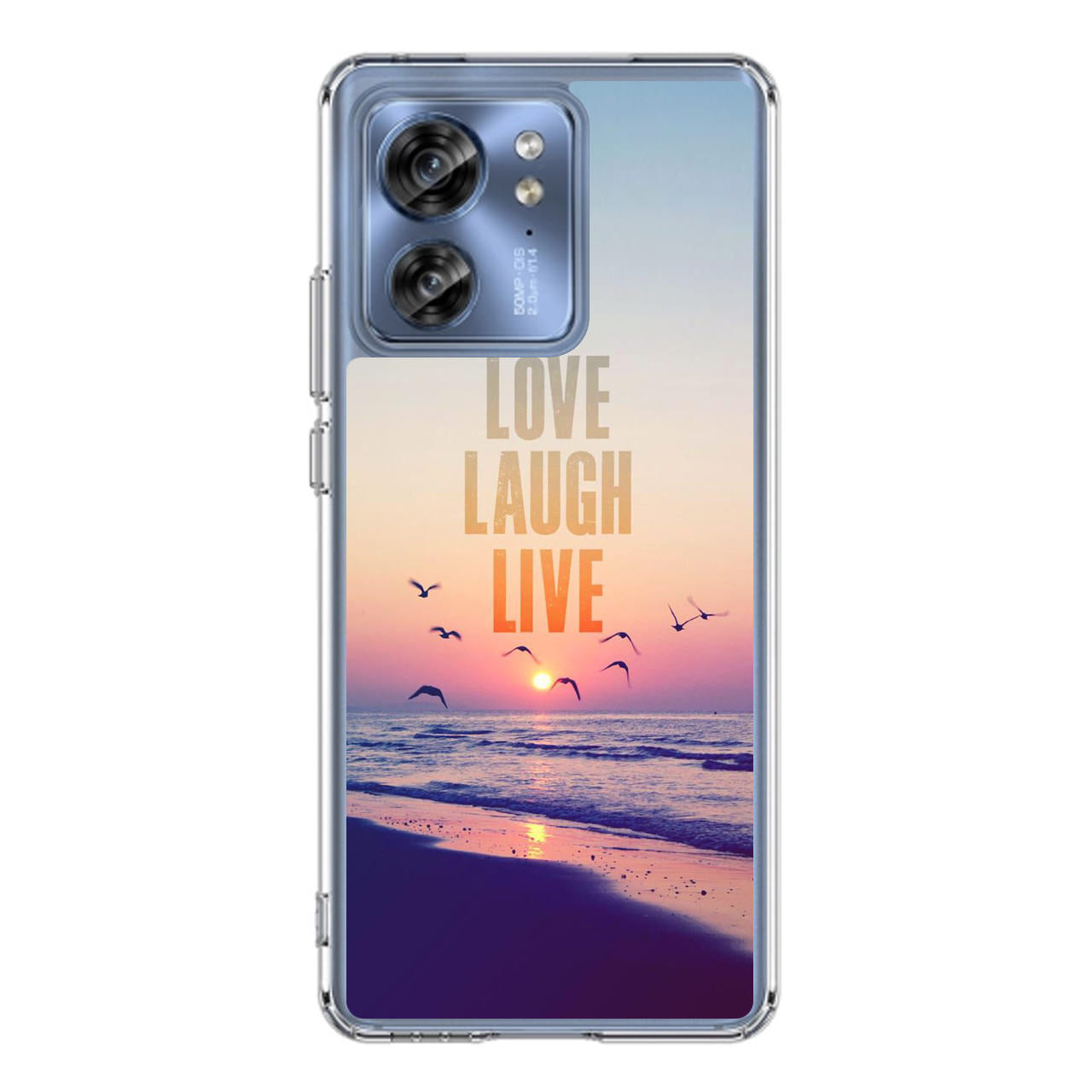 Love Laugh Live Motorola Edge 2023 Case