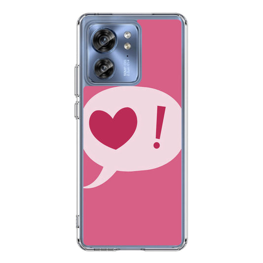 Love Pink Motorola Edge 2023 Case