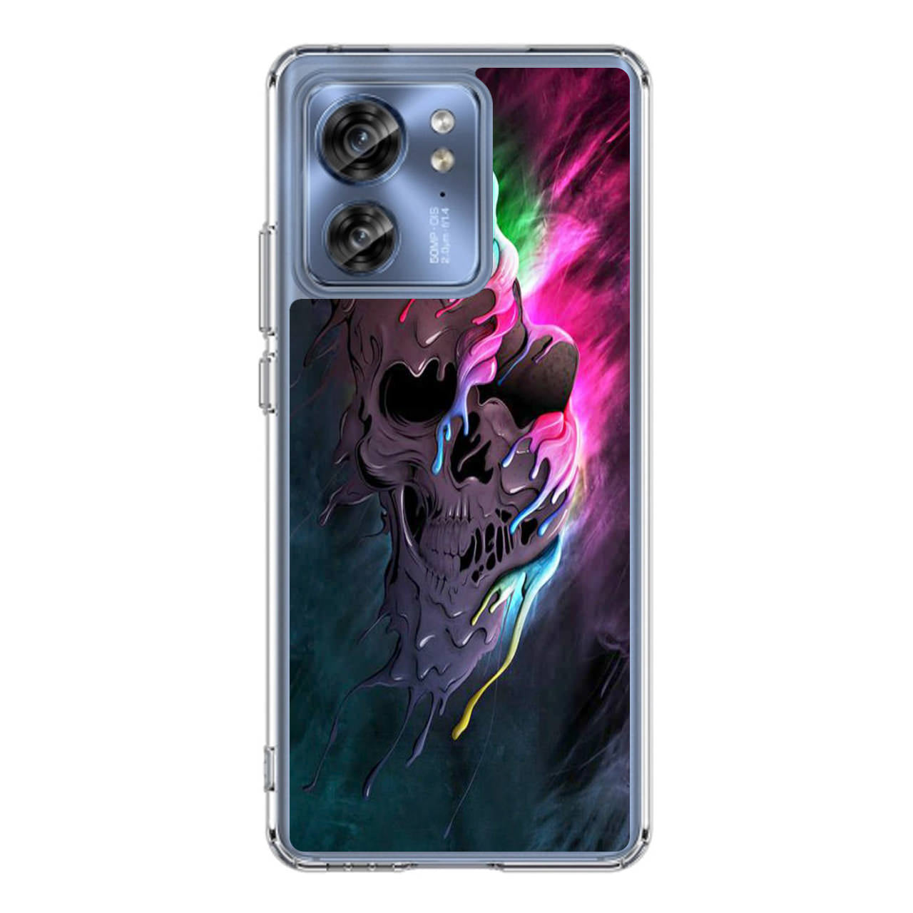 Melted Skull Motorola Edge 2023 Case